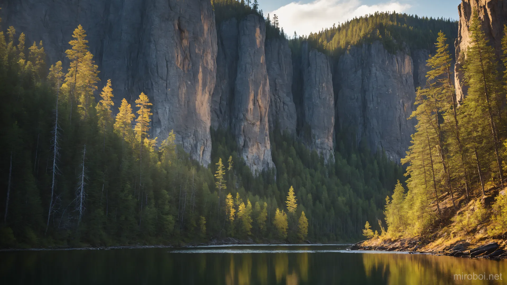 Monumental Rock Faces of the Urals
